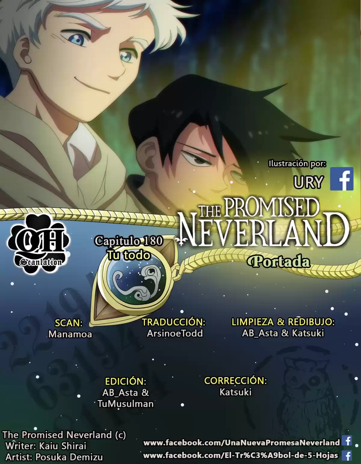 The Promised Neverland Capitulo 180: Tu todo página 1