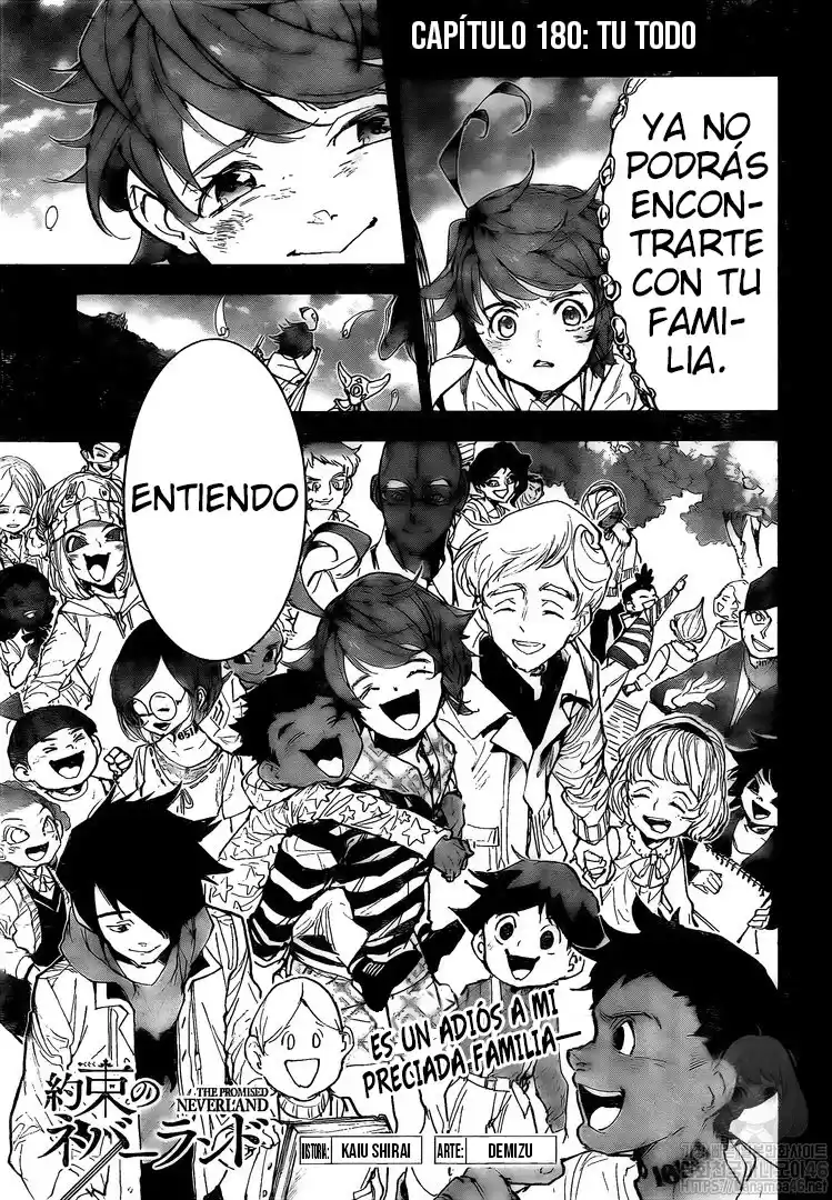 The Promised Neverland Capitulo 180: Tu todo página 6