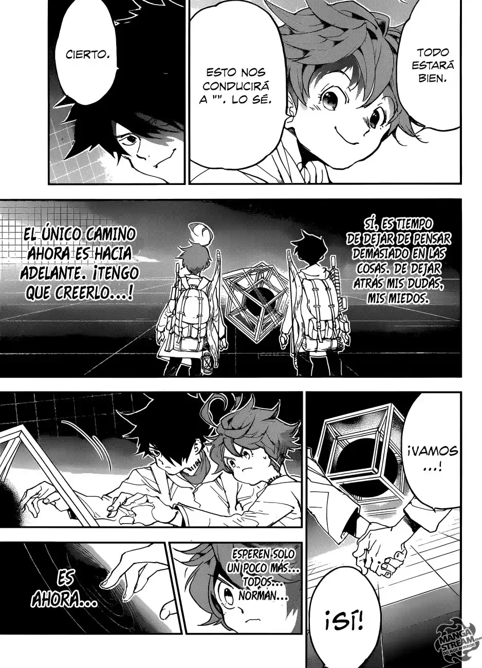 The Promised Neverland Capitulo 140: ¡Estoy Aquí! página 11