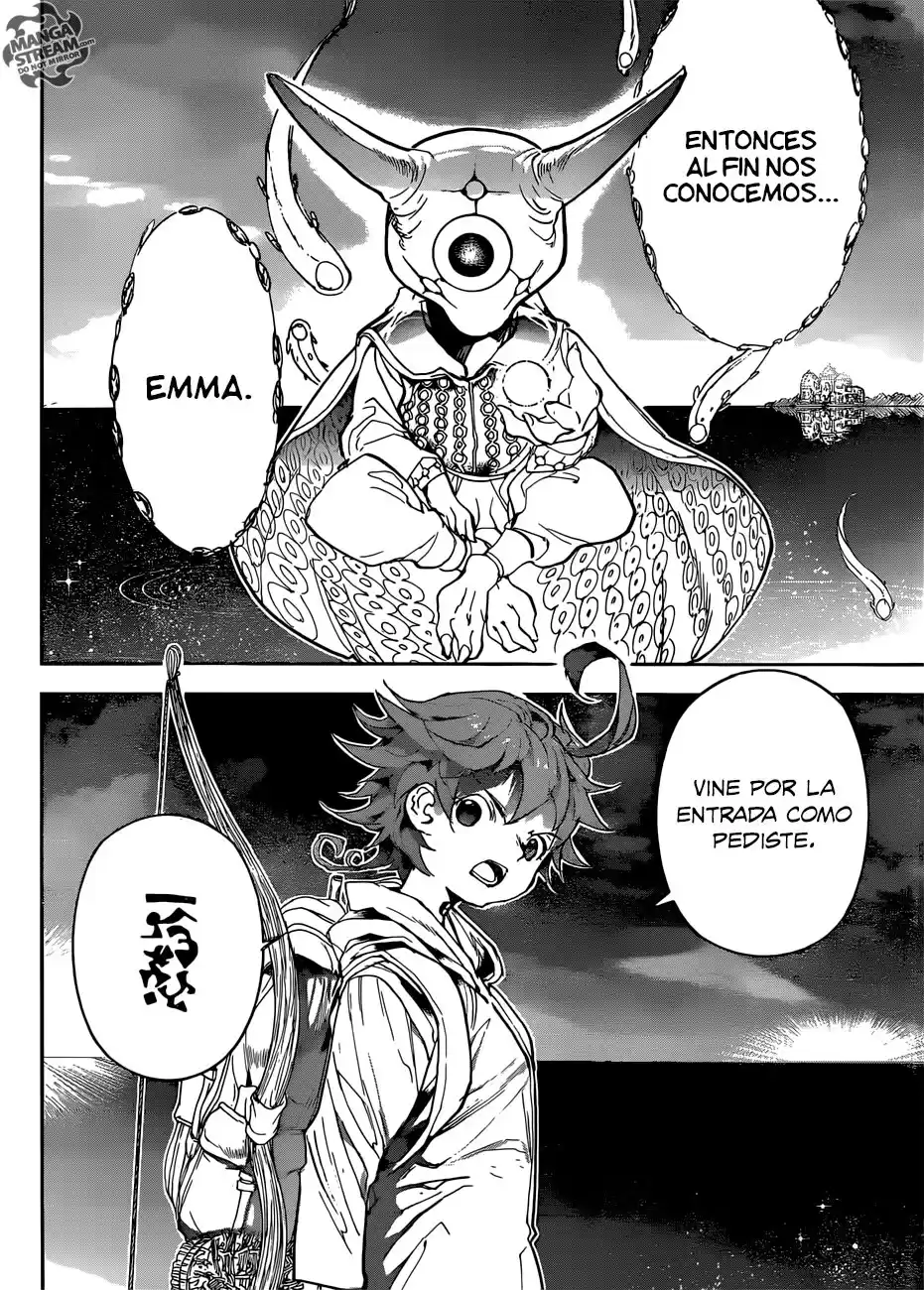 The Promised Neverland Capitulo 140: ¡Estoy Aquí! página 17