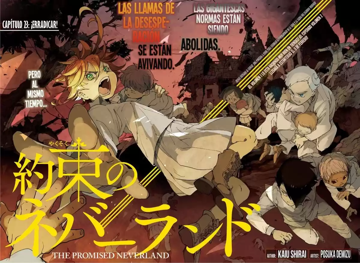 The Promised Neverland Capitulo 23: ¡Erradicar! página 3