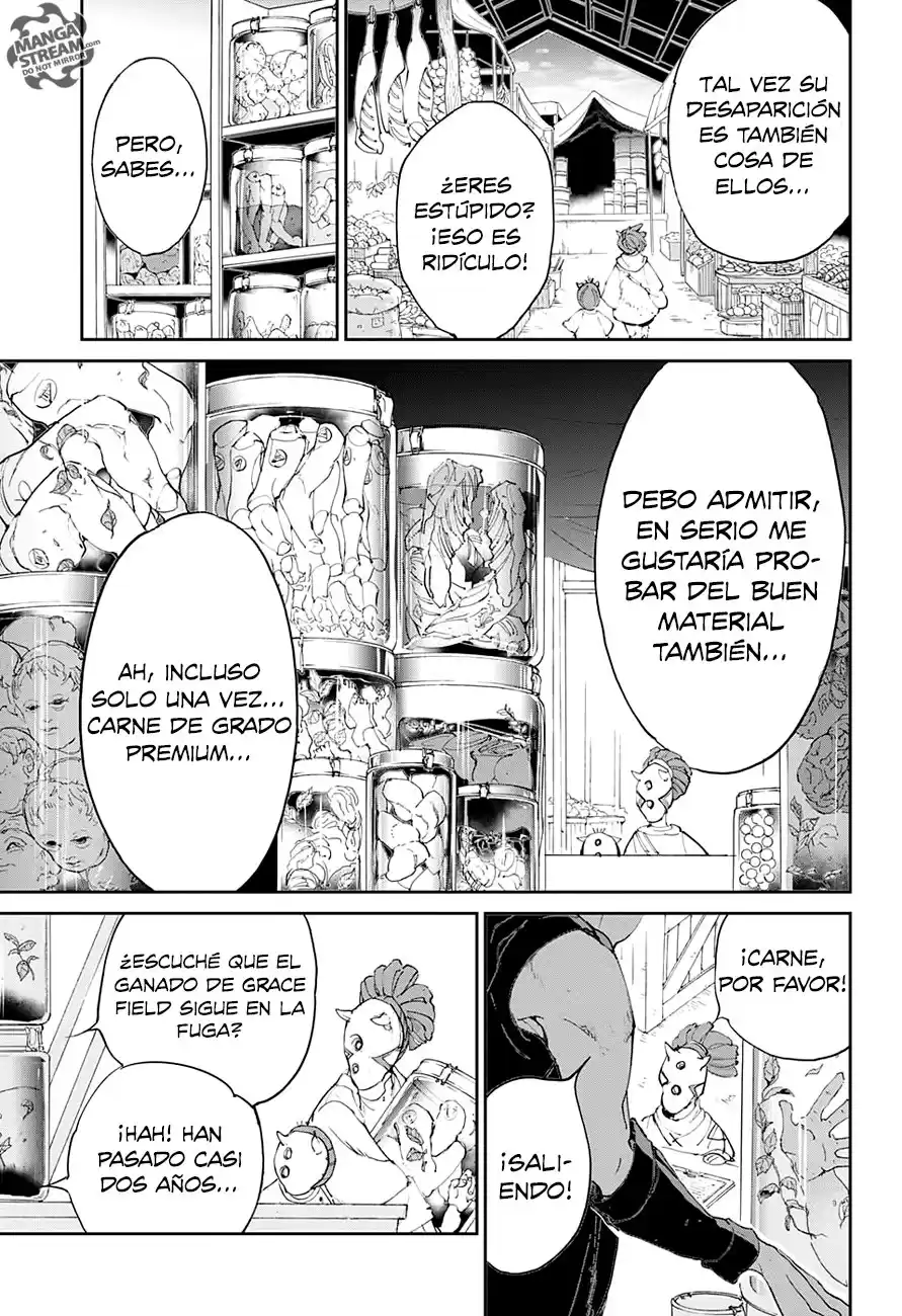 The Promised Neverland Capitulo 102: ¡Lo Encontramos! página 8