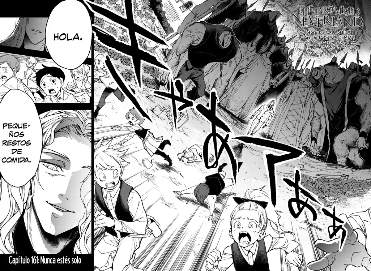 The Promised Neverland Capitulo 161: Nunca estés solo página 3