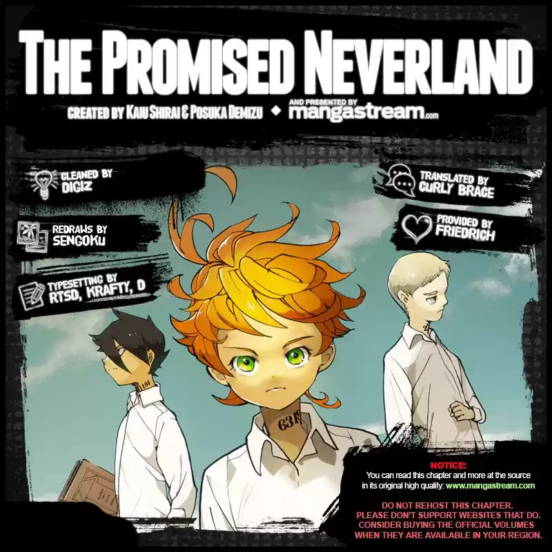 The Promised Neverland Capitulo 104: Abandonando página 3