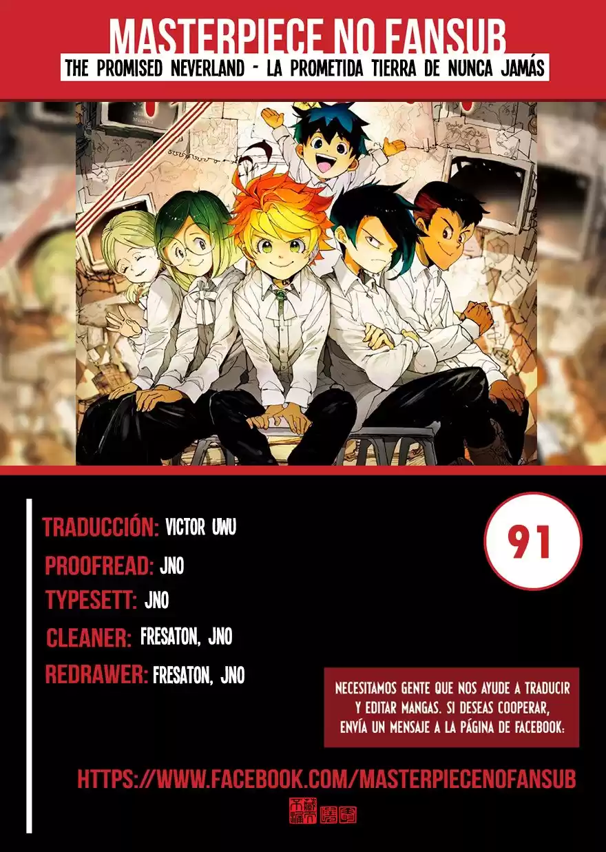 The Promised Neverland Capitulo 91 página 1