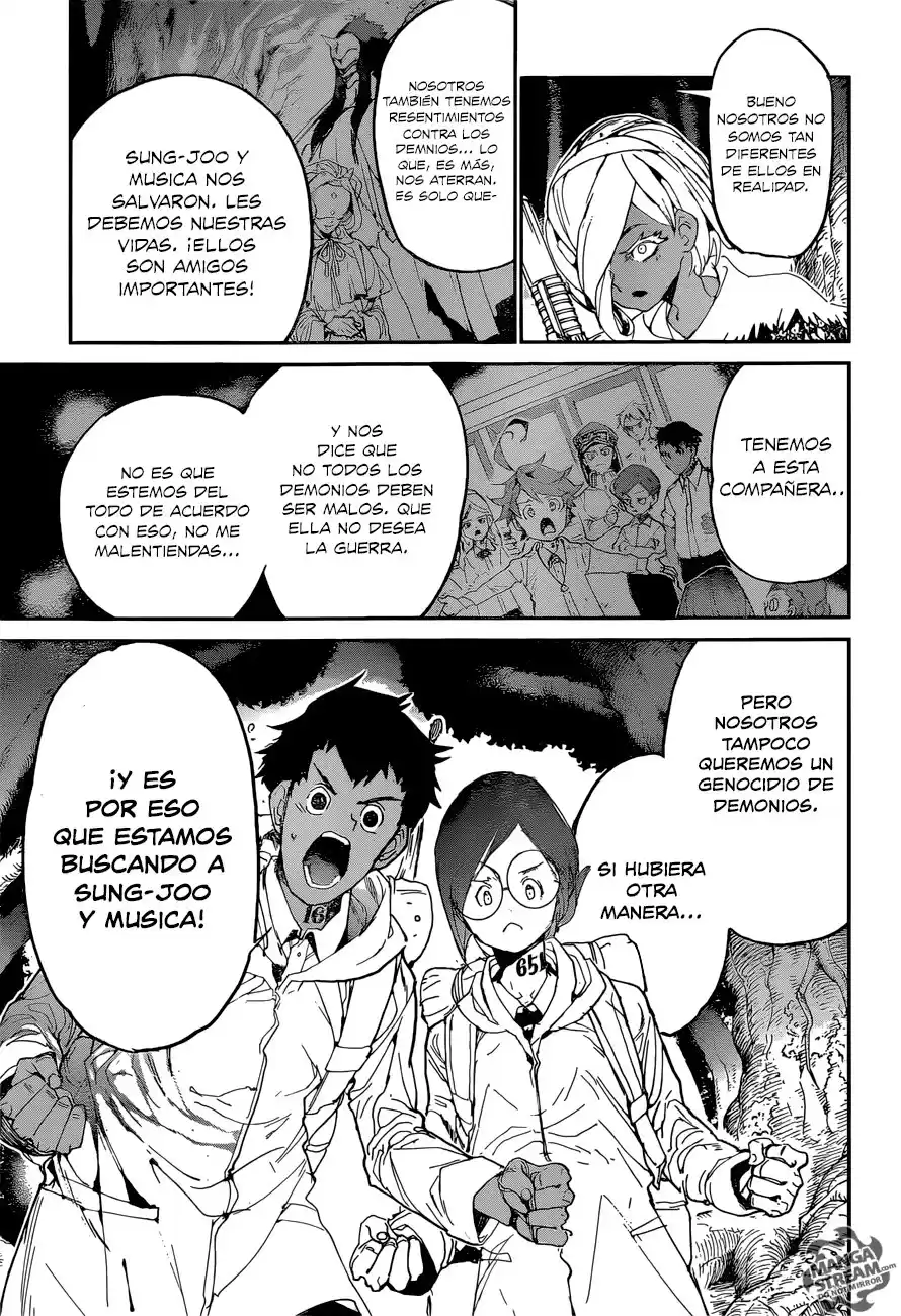 The Promised Neverland Capitulo 139: La Búsqueda de los Demonios (2) página 17