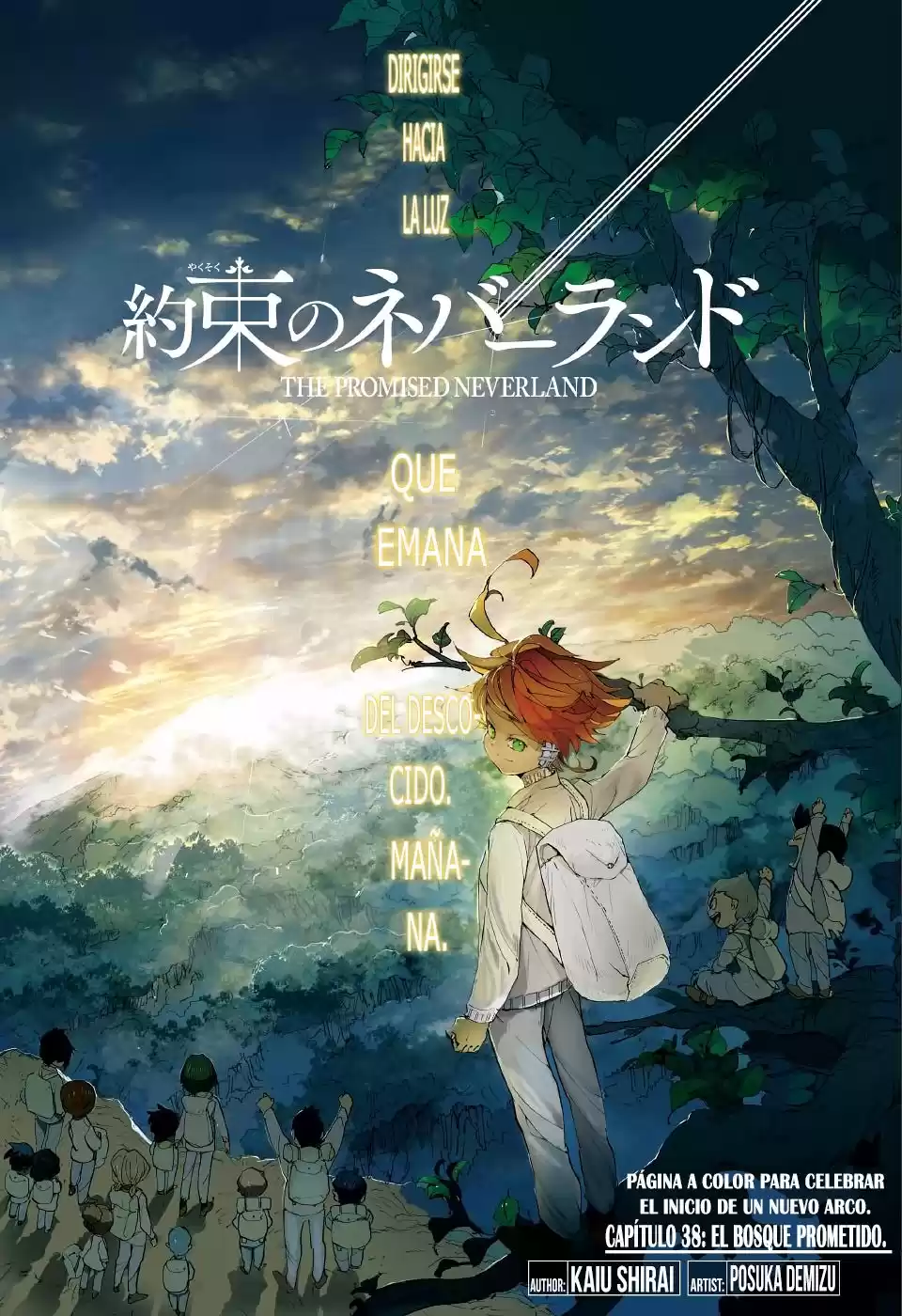 The Promised Neverland Capitulo 38: El bosque prometido página 3