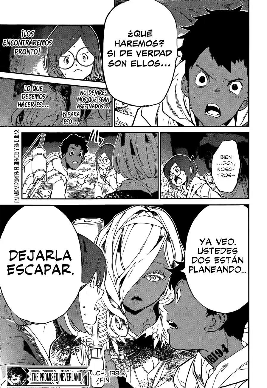 The Promised Neverland Capitulo 138: La Búsqueda de los Demonios (1) página 22