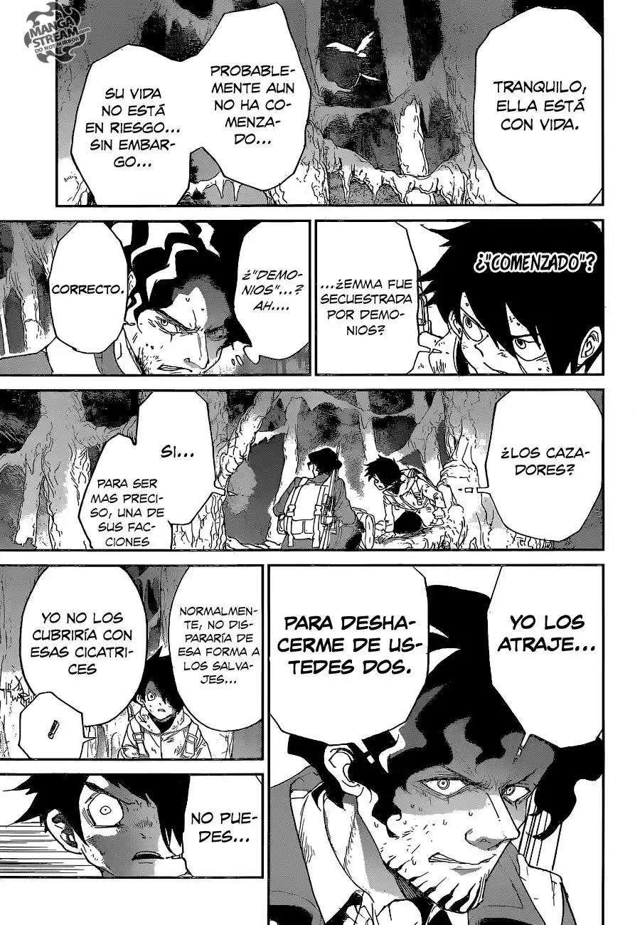 The Promised Neverland Capitulo 65: Jardín secreto página 12