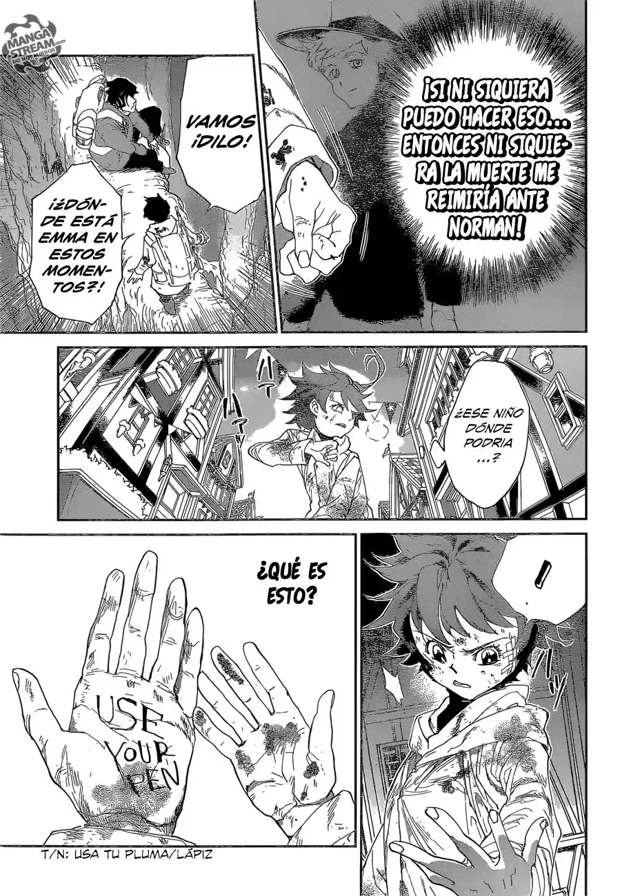 The Promised Neverland Capitulo 65: Jardín secreto página 16