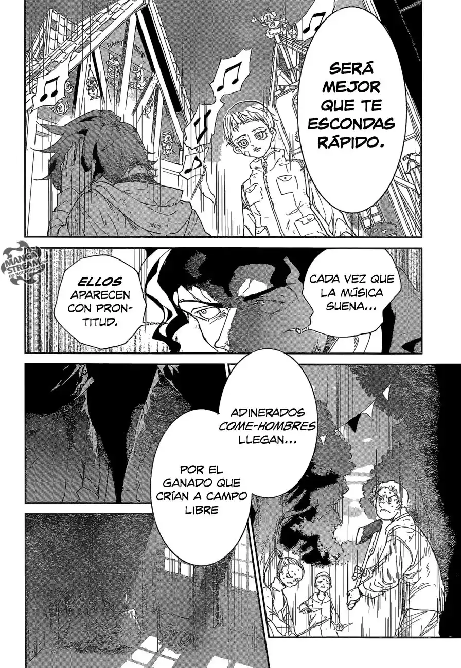 The Promised Neverland Capitulo 65: Jardín secreto página 19