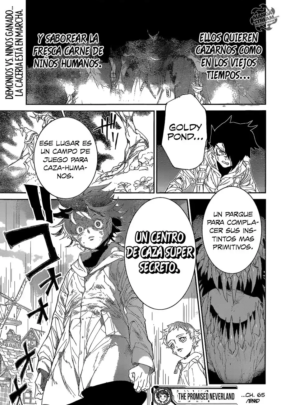 The Promised Neverland Capitulo 65: Jardín secreto página 20