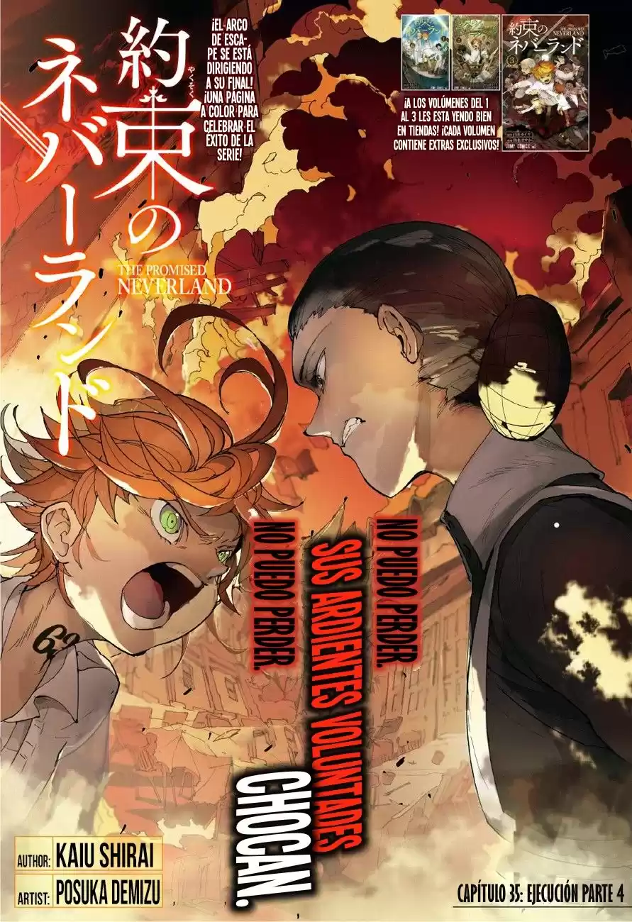 The Promised Neverland Capitulo 35: Ejecución: Parte 4 página 2