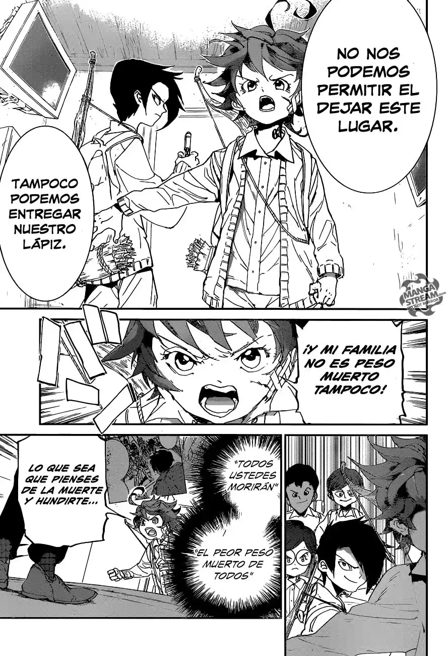 The Promised Neverland Capitulo 54: B06 32 (4) página 12