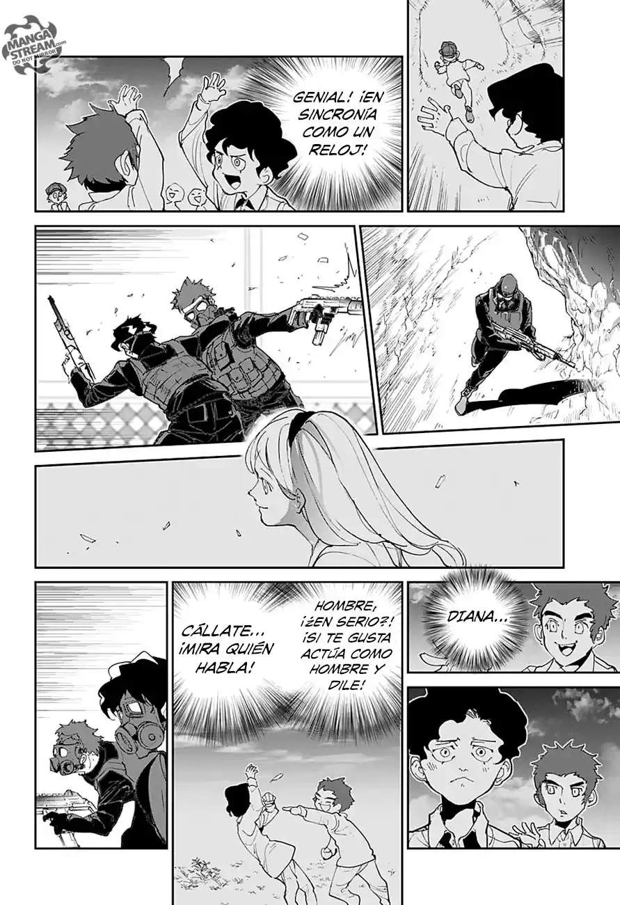 The Promised Neverland Capitulo 107: ME DA ASCO página 18