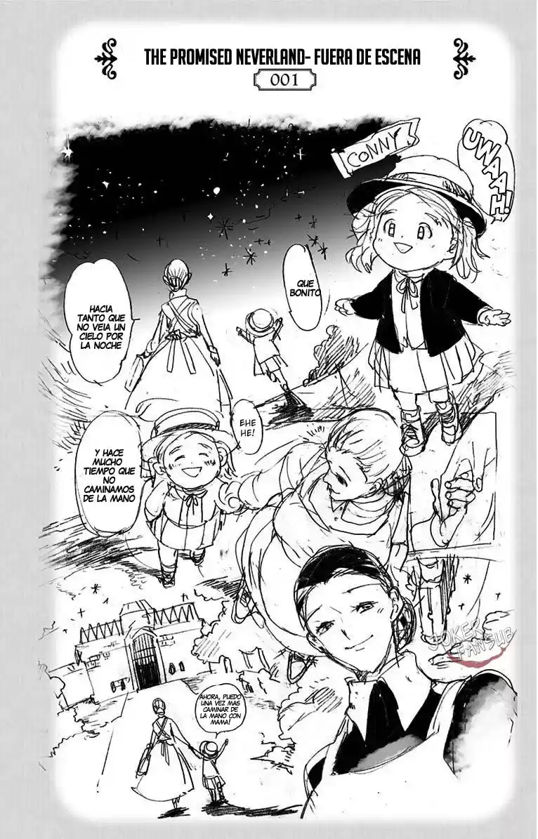 The Promised Neverland Capitulo 21.05: Extras del Tomo 1 página 4