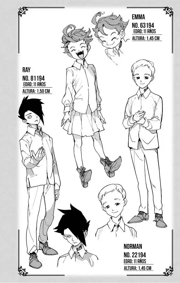 The Promised Neverland Capitulo 21.05: Extras del Tomo 1 página 5