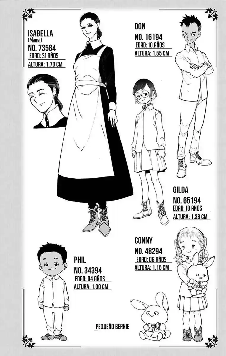 The Promised Neverland Capitulo 21.05: Extras del Tomo 1 página 6