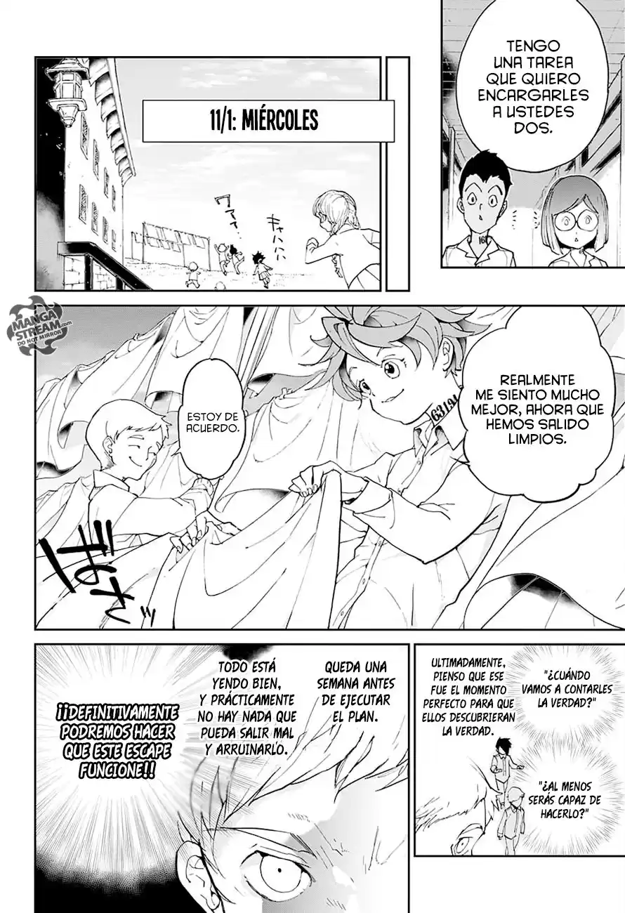 The Promised Neverland Capitulo 19: Fuera página 7