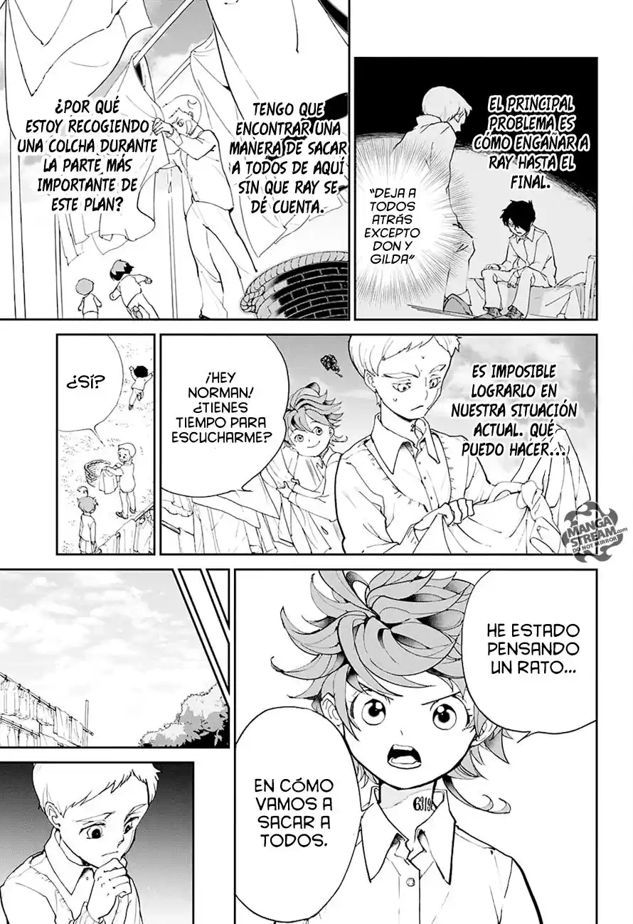 The Promised Neverland Capitulo 19: Fuera página 8