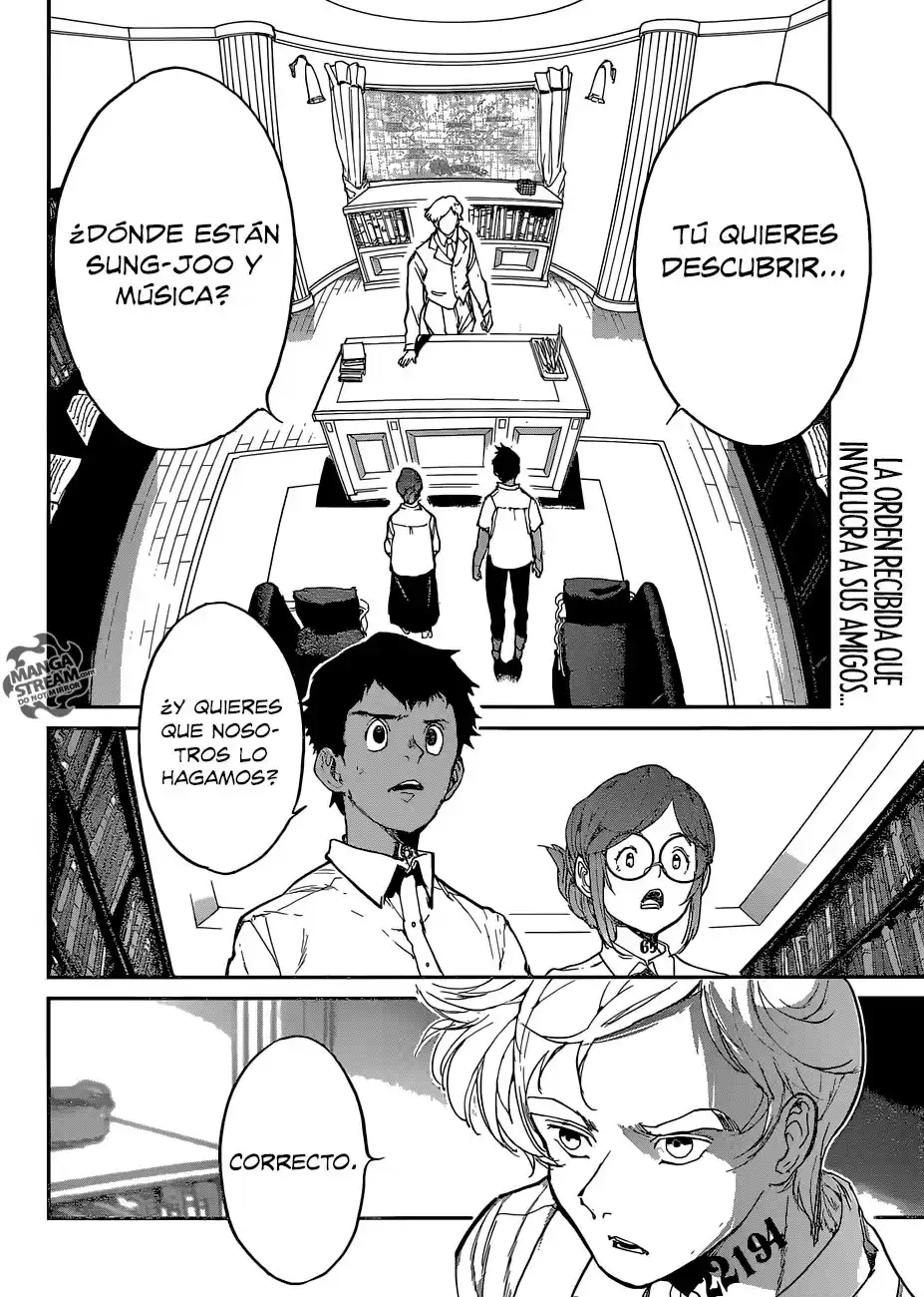 The Promised Neverland Capitulo 135: La Búsqueda página 4