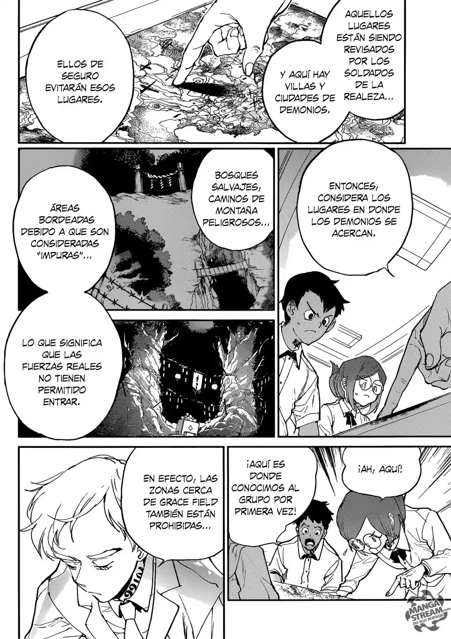 The Promised Neverland Capitulo 135: La Búsqueda página 8