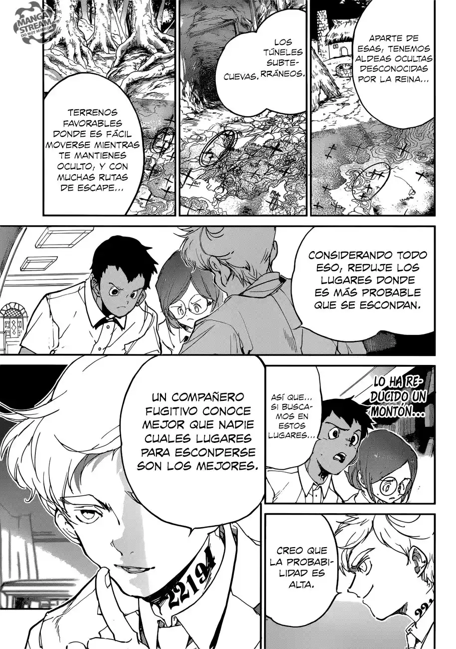 The Promised Neverland Capitulo 135: La Búsqueda página 9