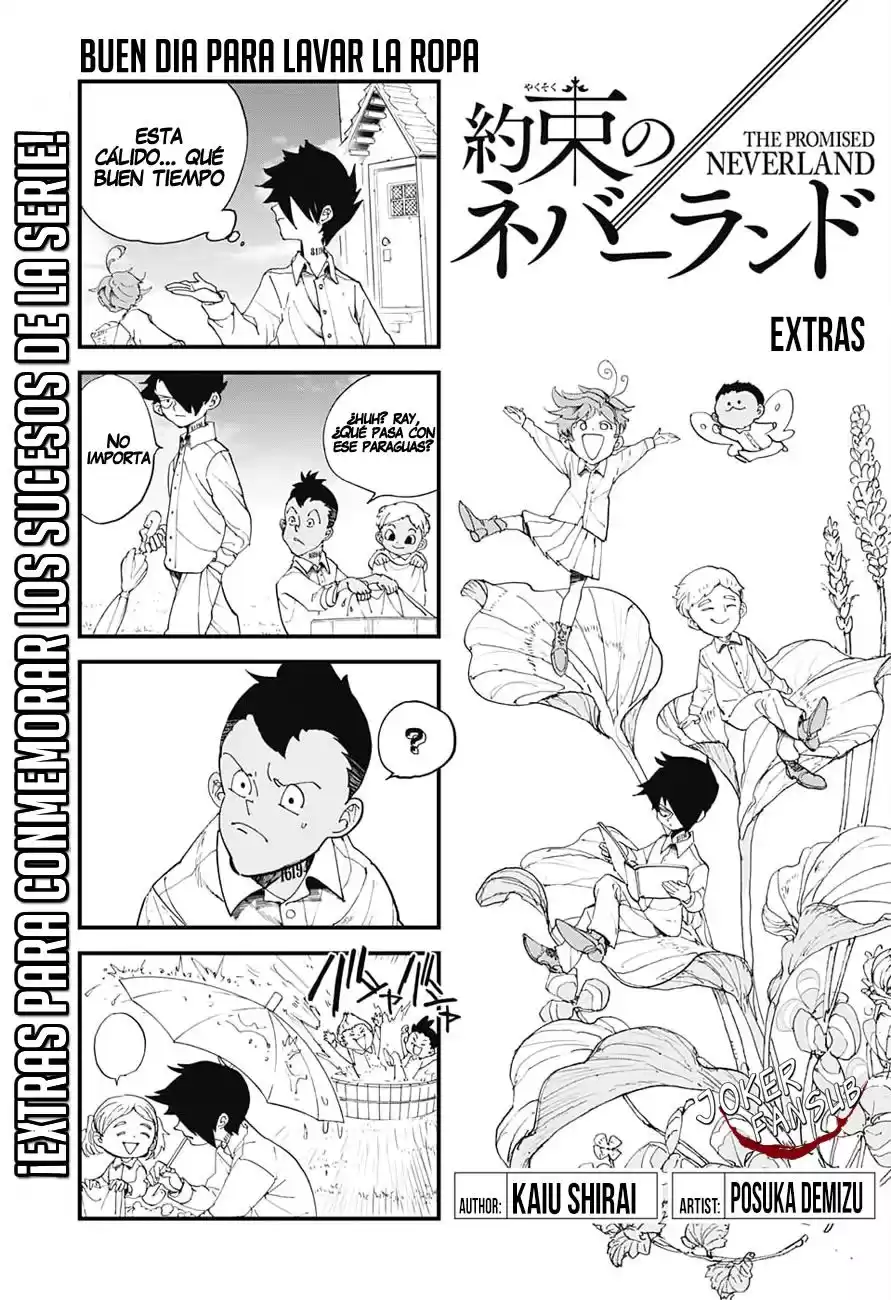 The Promised Neverland Capitulo 38.05: Extras del Tomo 3 página 2