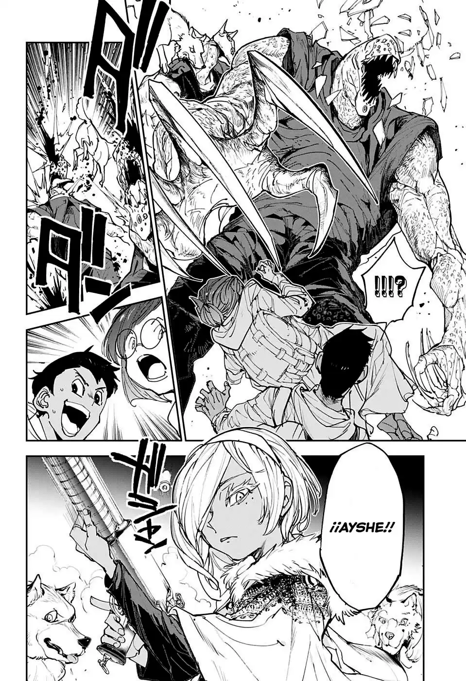 The Promised Neverland Capitulo 167: Por aquí, demonios página 14