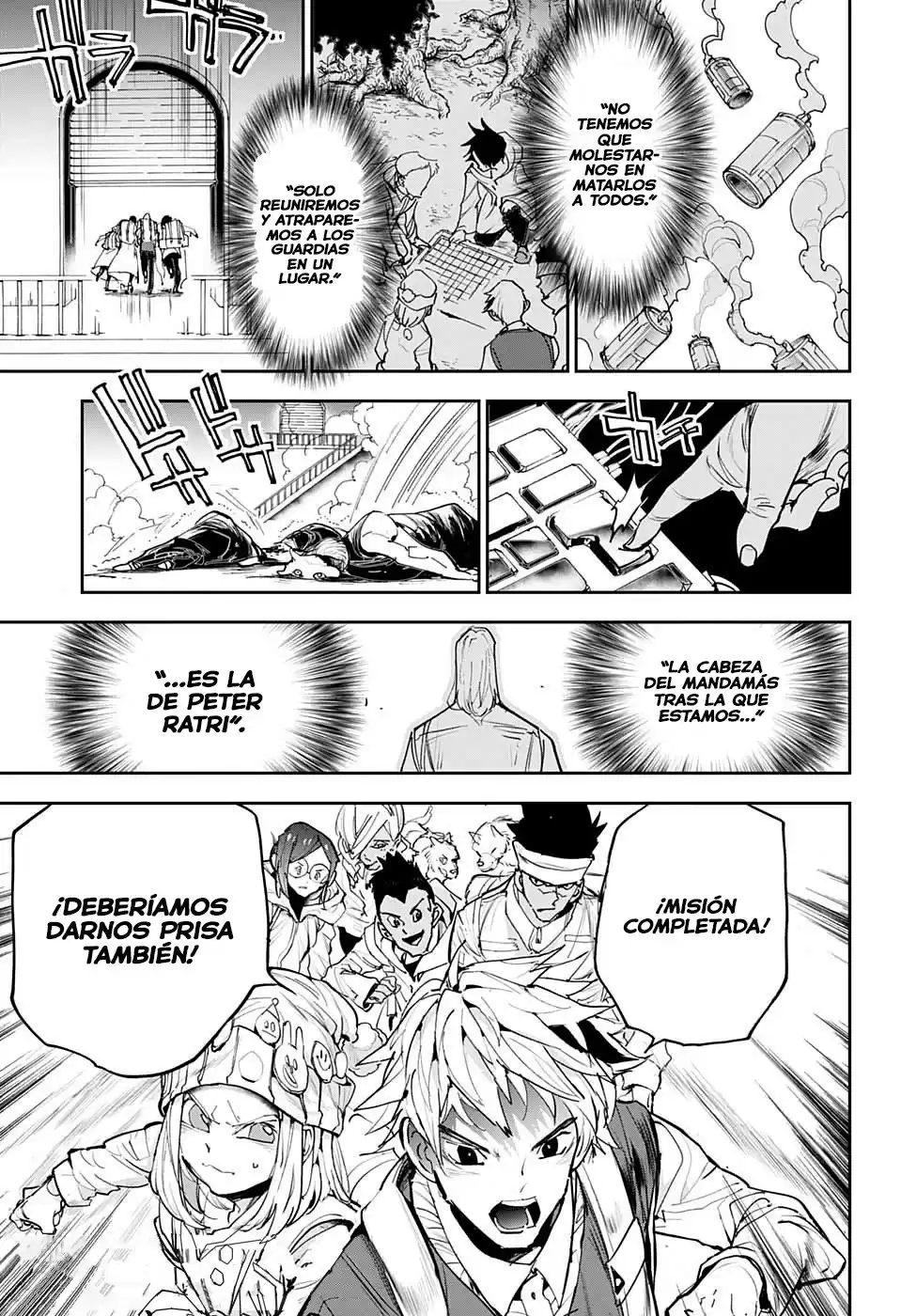 The Promised Neverland Capitulo 167: Por aquí, demonios página 19