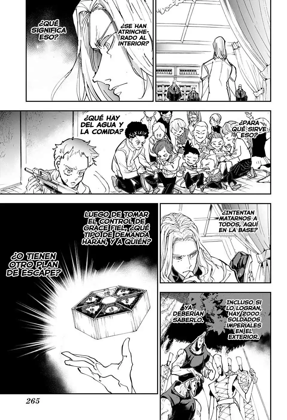 The Promised Neverland Capitulo 167: Por aquí, demonios página 4