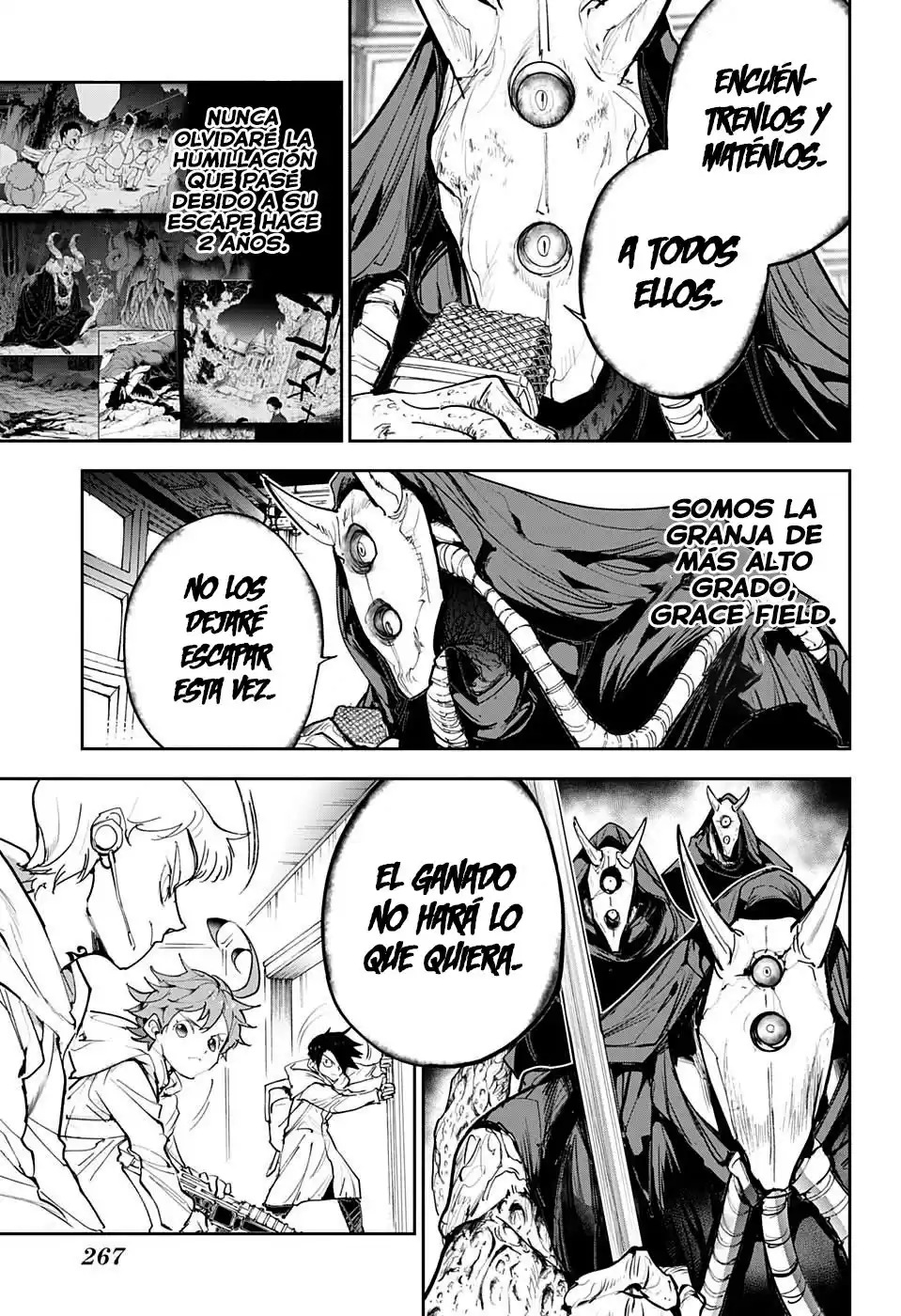 The Promised Neverland Capitulo 167: Por aquí, demonios página 6