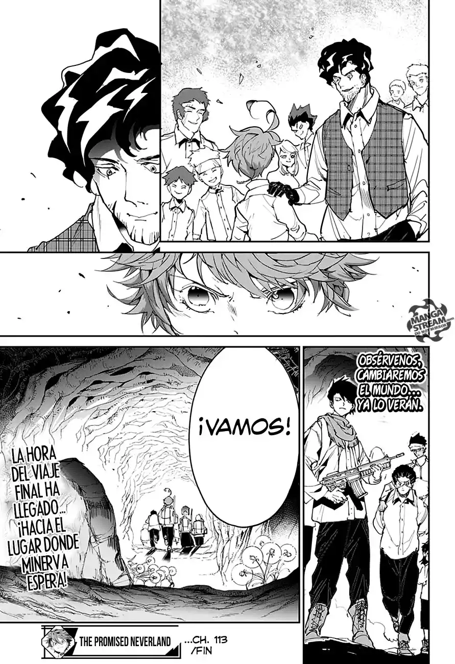 The Promised Neverland Capitulo 113: El Rey del Paraíso página 21