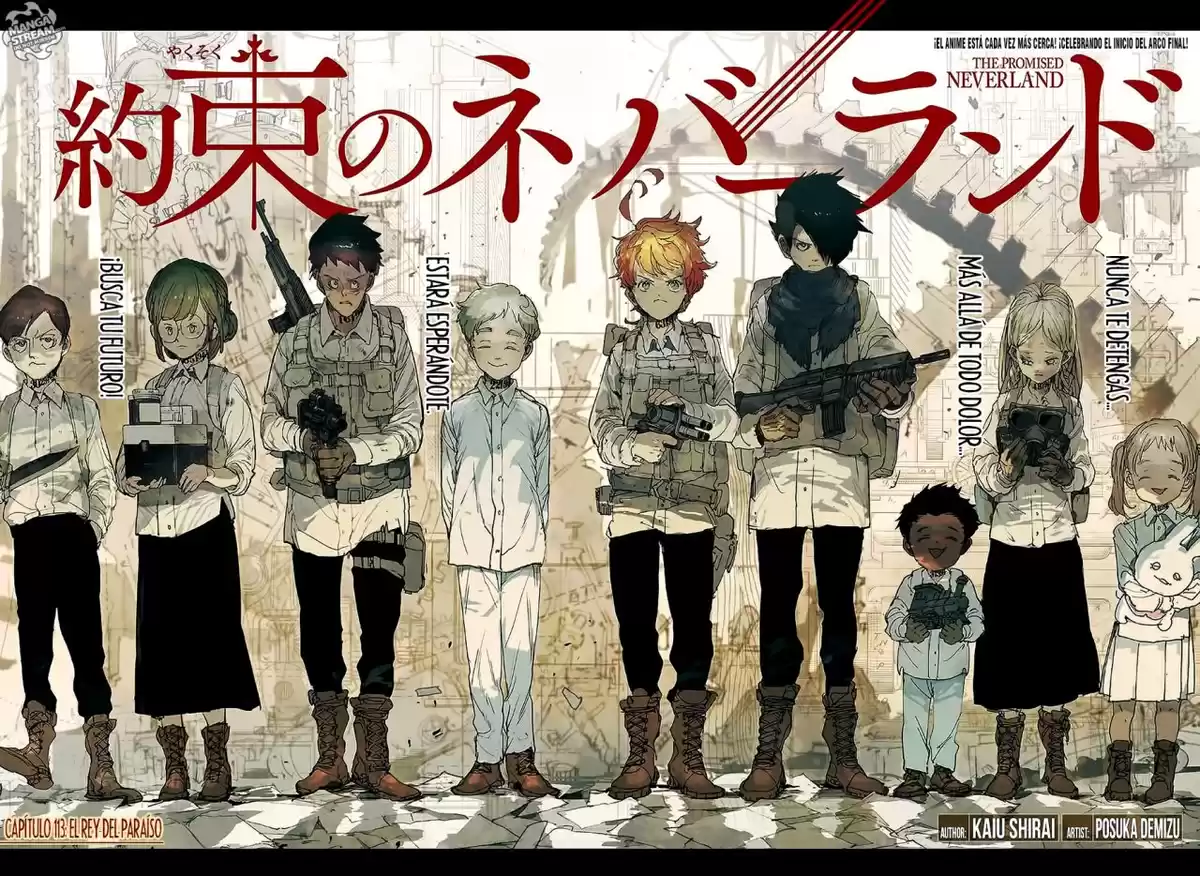 The Promised Neverland Capitulo 113: El Rey del Paraíso página 4