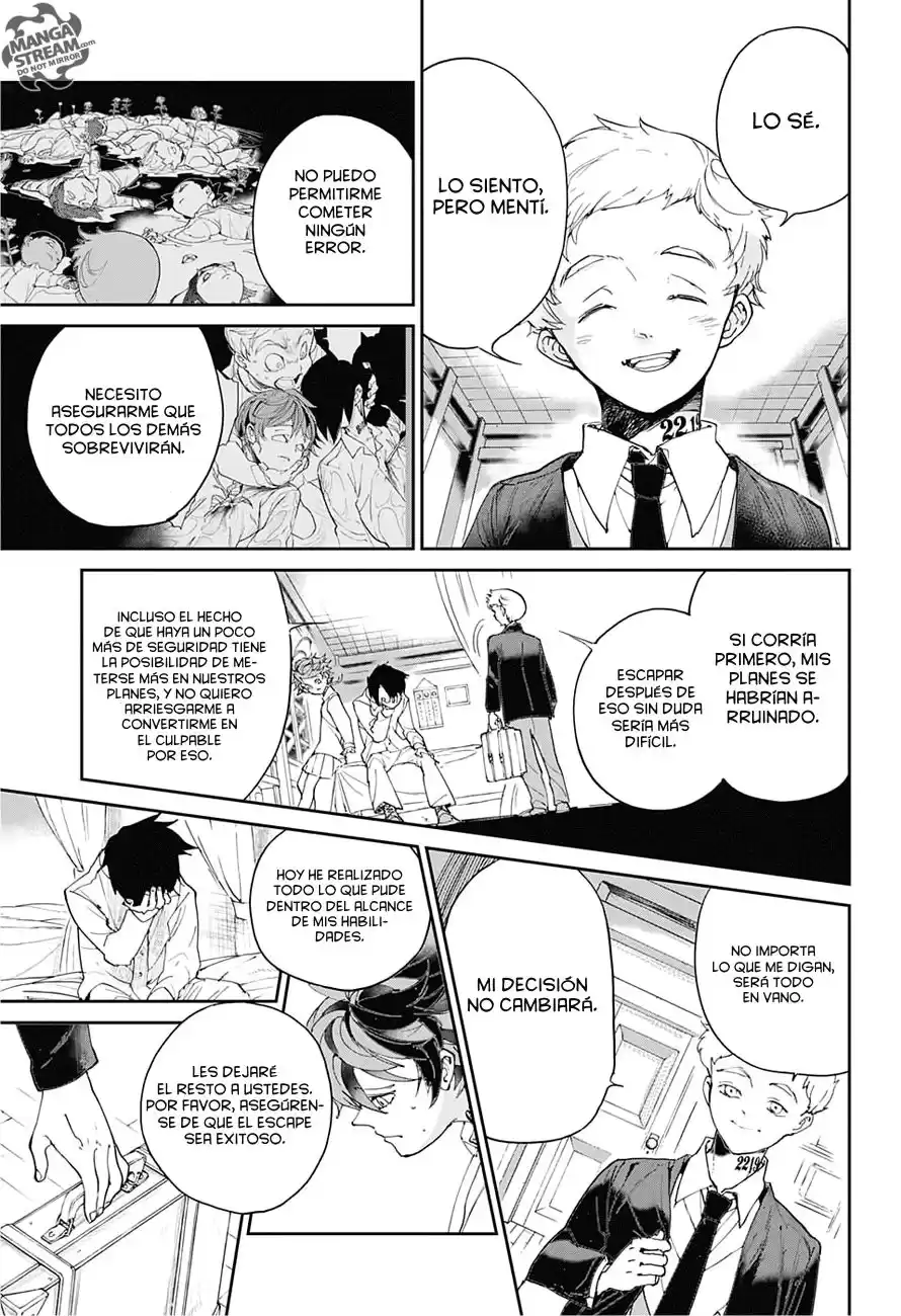 The Promised Neverland Capitulo 29: Perfil bajo, parte 2. página 16