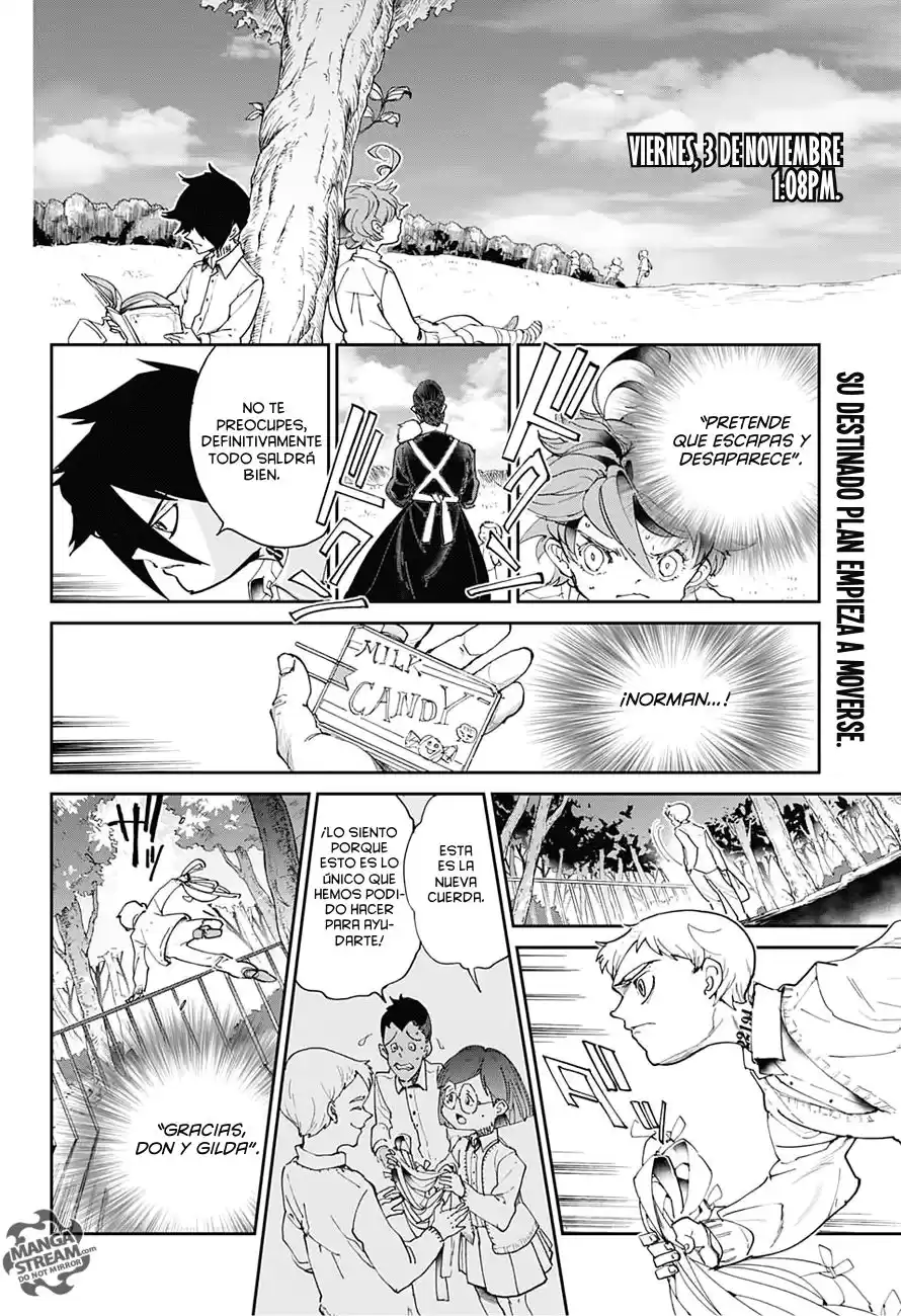 The Promised Neverland Capitulo 29: Perfil bajo, parte 2. página 3