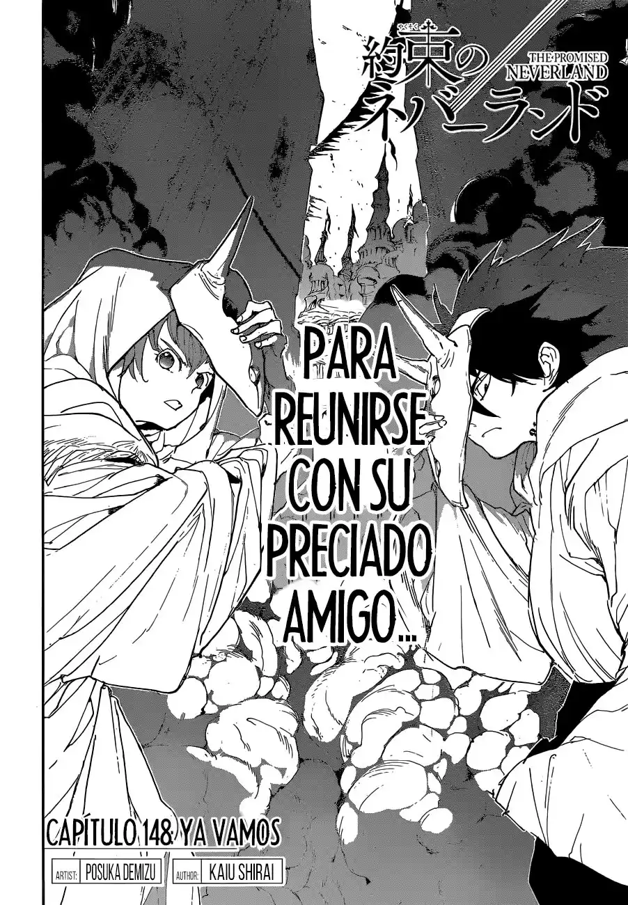 The Promised Neverland Capitulo 148: Ya vamos página 6