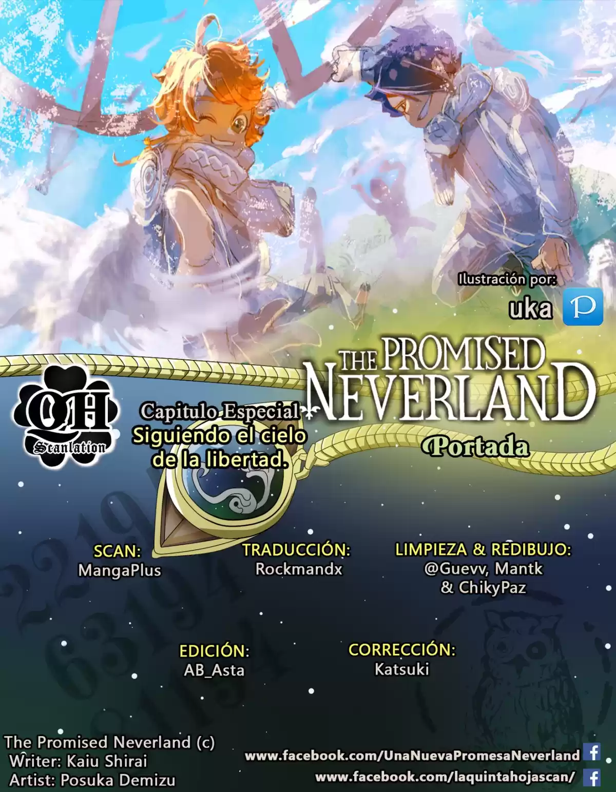 The Promised Neverland Capitulo 183: Siguiendo el cielo de la libertad (Especial) página 1