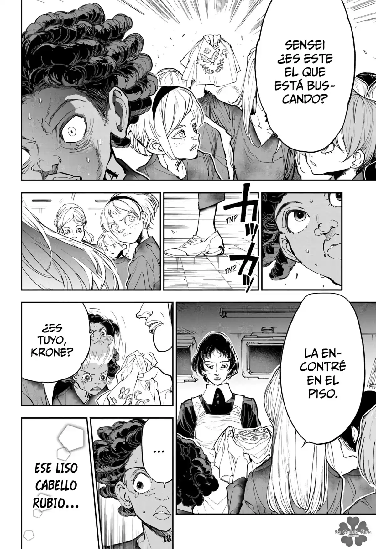 The Promised Neverland Capitulo 183: Siguiendo el cielo de la libertad (Especial) página 4