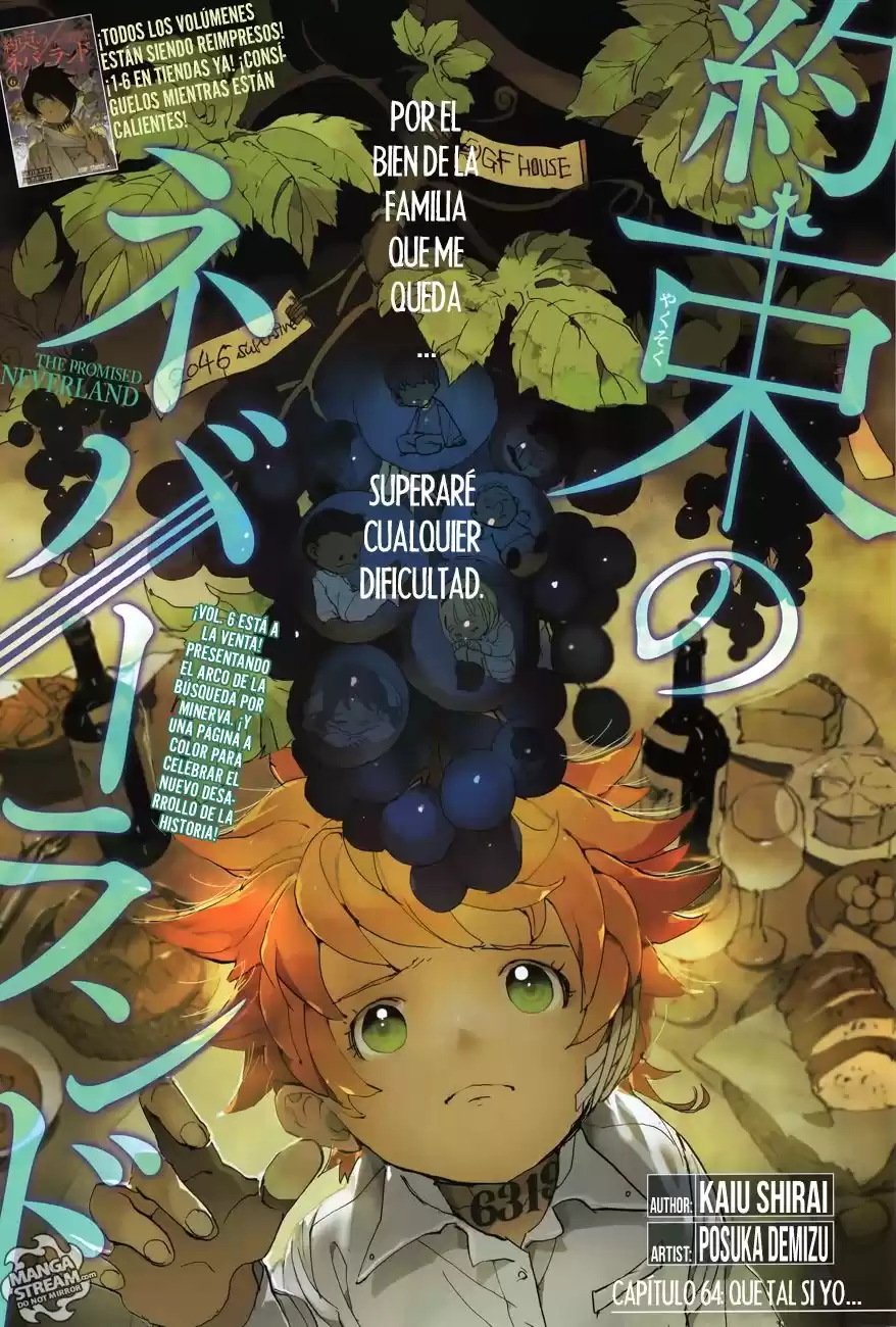 The Promised Neverland Capitulo 64: Que tal si yo... página 2