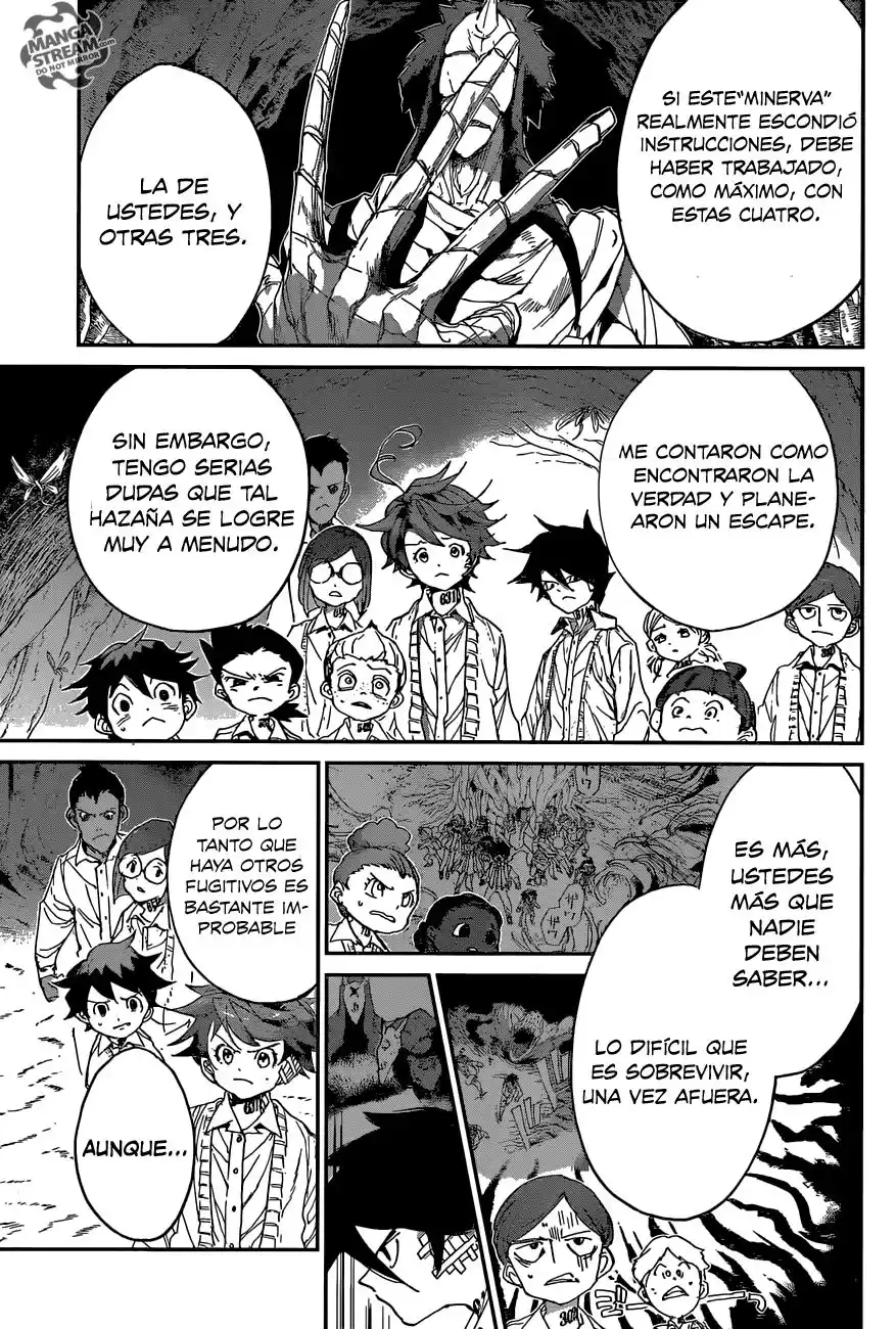 The Promised Neverland Capitulo 50: Amigos página 13