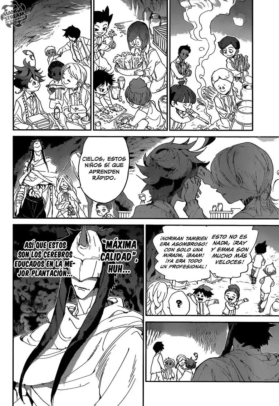 The Promised Neverland Capitulo 50: Amigos página 4