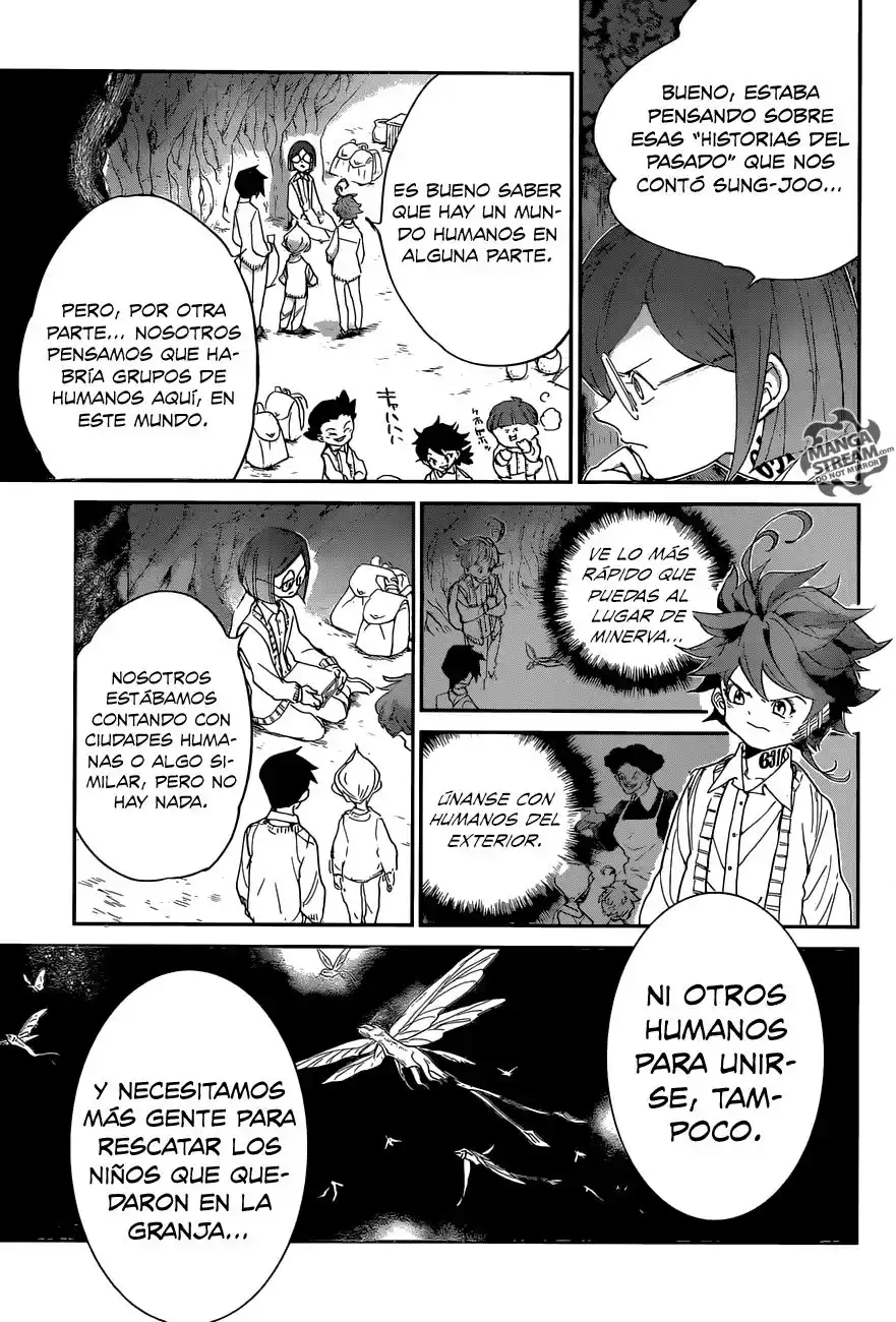 The Promised Neverland Capitulo 50: Amigos página 7