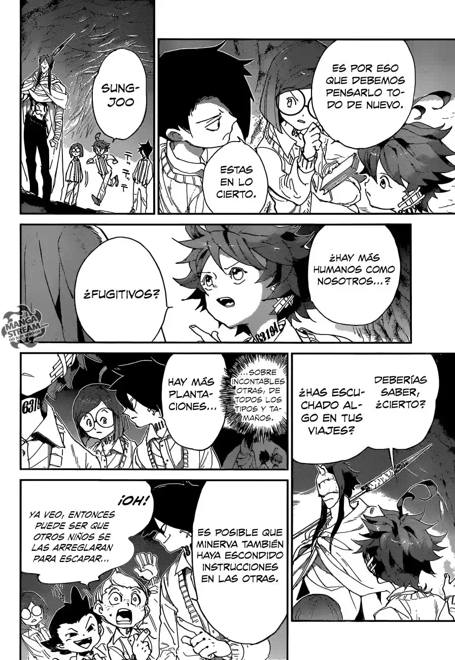 The Promised Neverland Capitulo 50: Amigos página 8