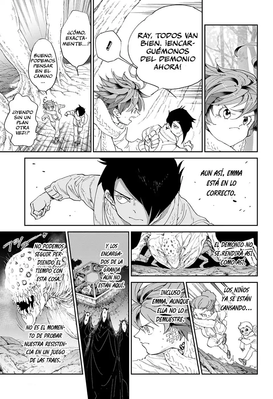 The Promised Neverland Capitulo 42: No somos comida página 14