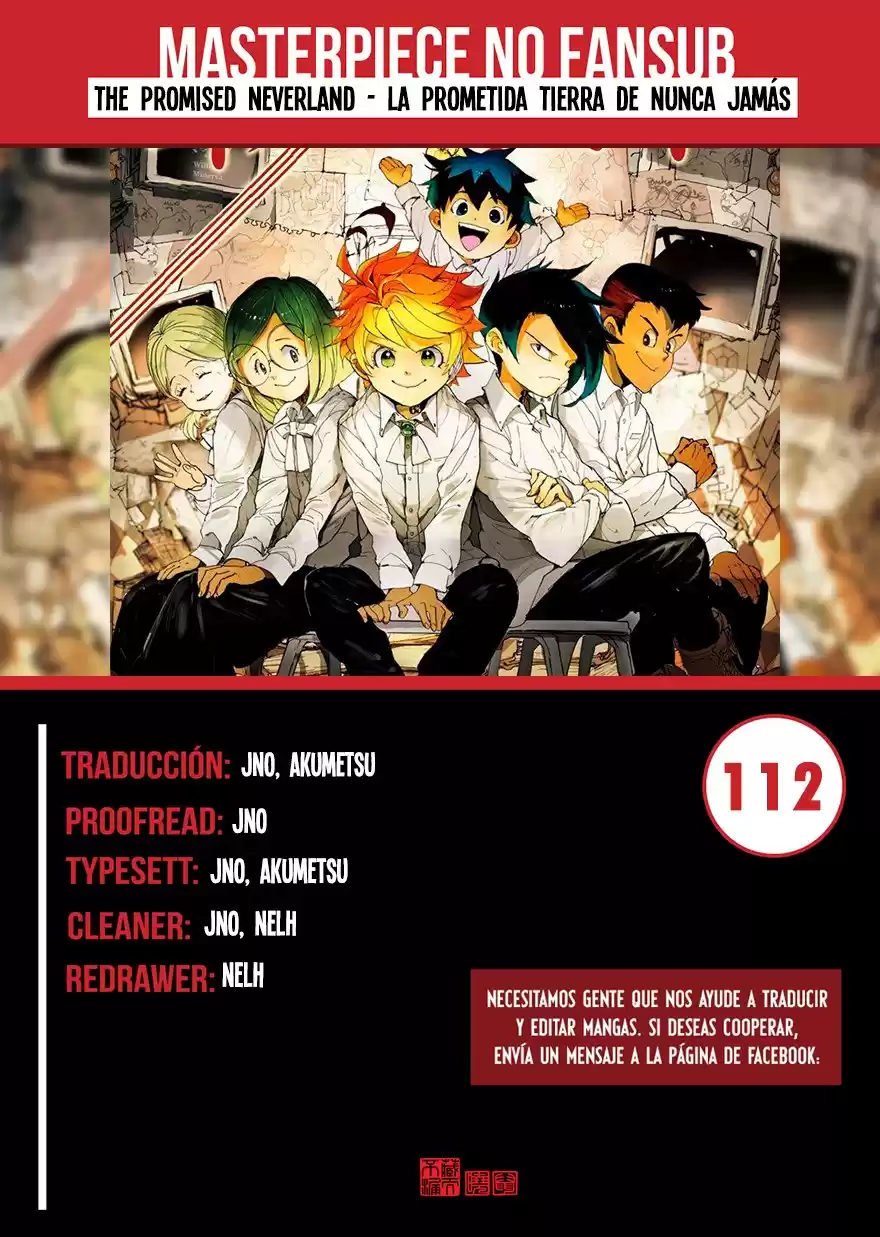 The Promised Neverland Capitulo 112: Lamento página 1