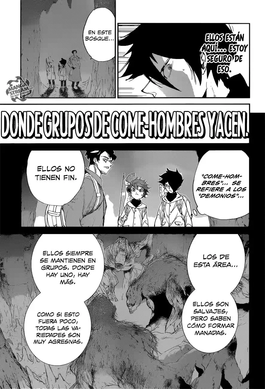 The Promised Neverland Capitulo 61: Veamos como sobreviven a esto página 4