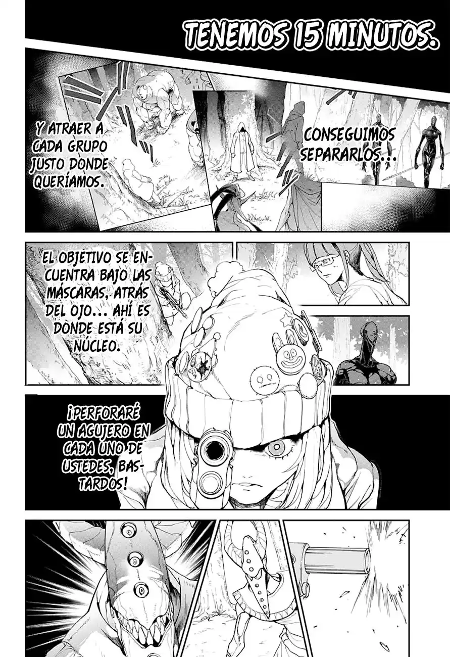 The Promised Neverland Capitulo 77: Simplones ignorantes página 10