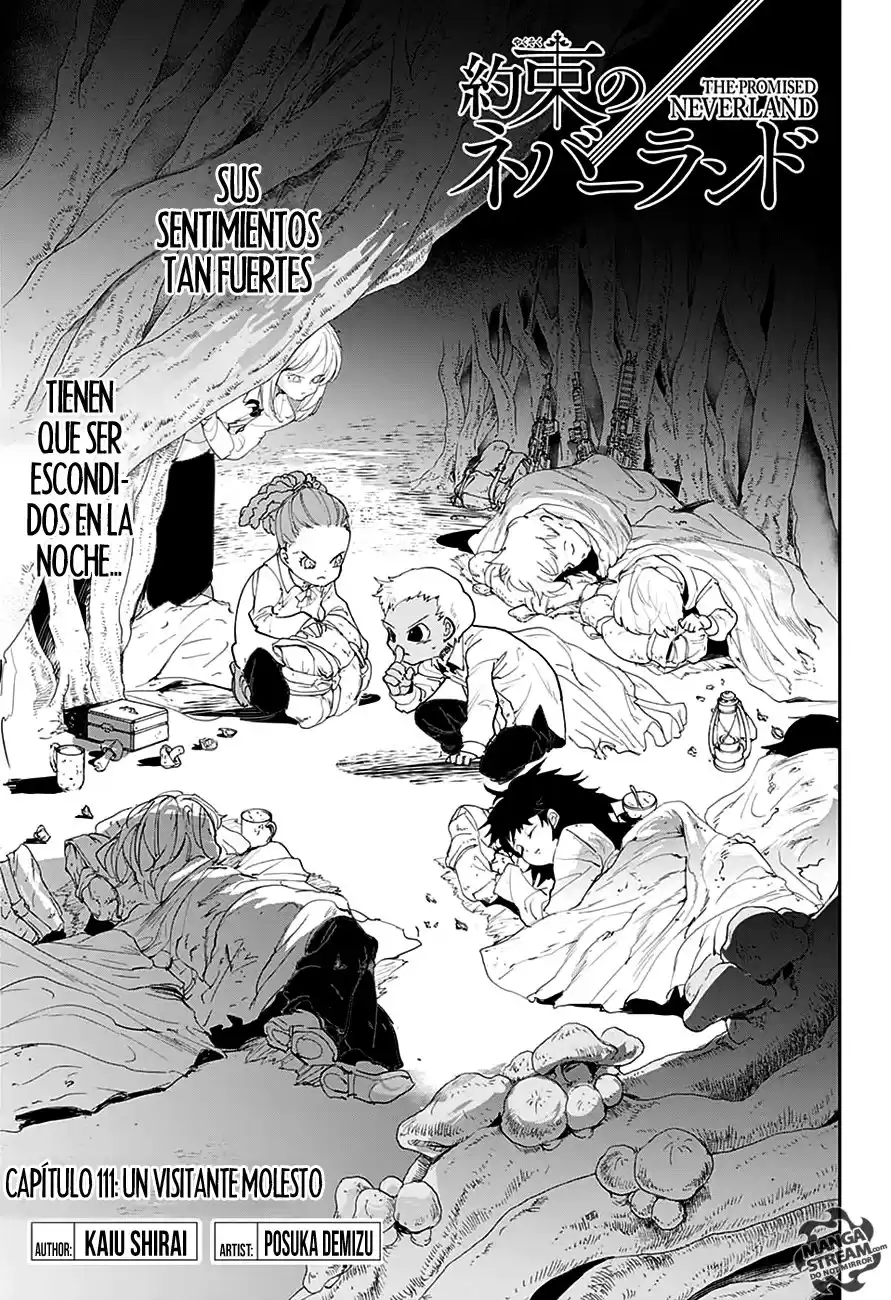 The Promised Neverland Capitulo 111: Un visitante molesto página 2