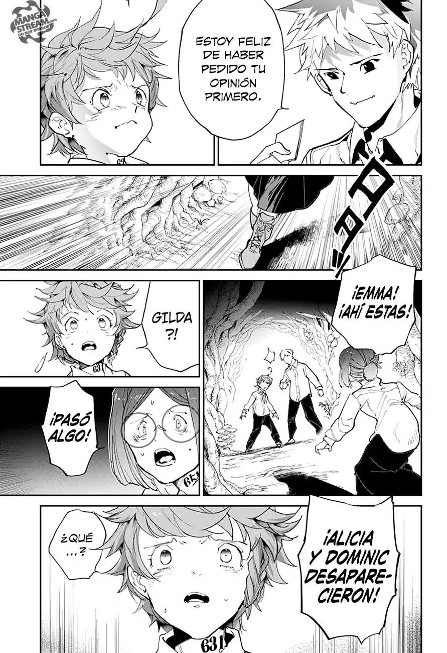 The Promised Neverland Capitulo 111: Un visitante molesto página 5